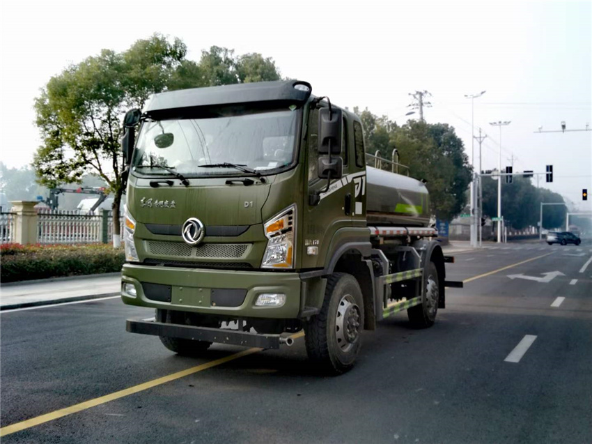 四驅(qū)東風5方灑水車|CLT5101GPSFV6型綠化噴灑車